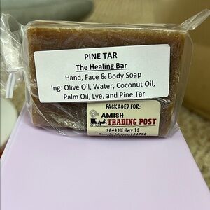 Pine Tar Healing Bar Soap